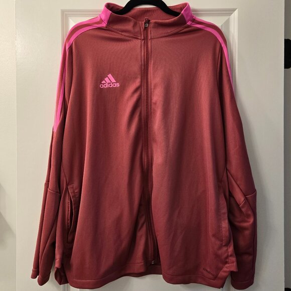adidas Jackets & Blazers - NWOT ✨ Adidas Primgreen Zip-Up Track Jacket - Size 3x